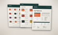 The complete wholesale kit: sell sheet, line sheet, catalog and order form as a printed stack
